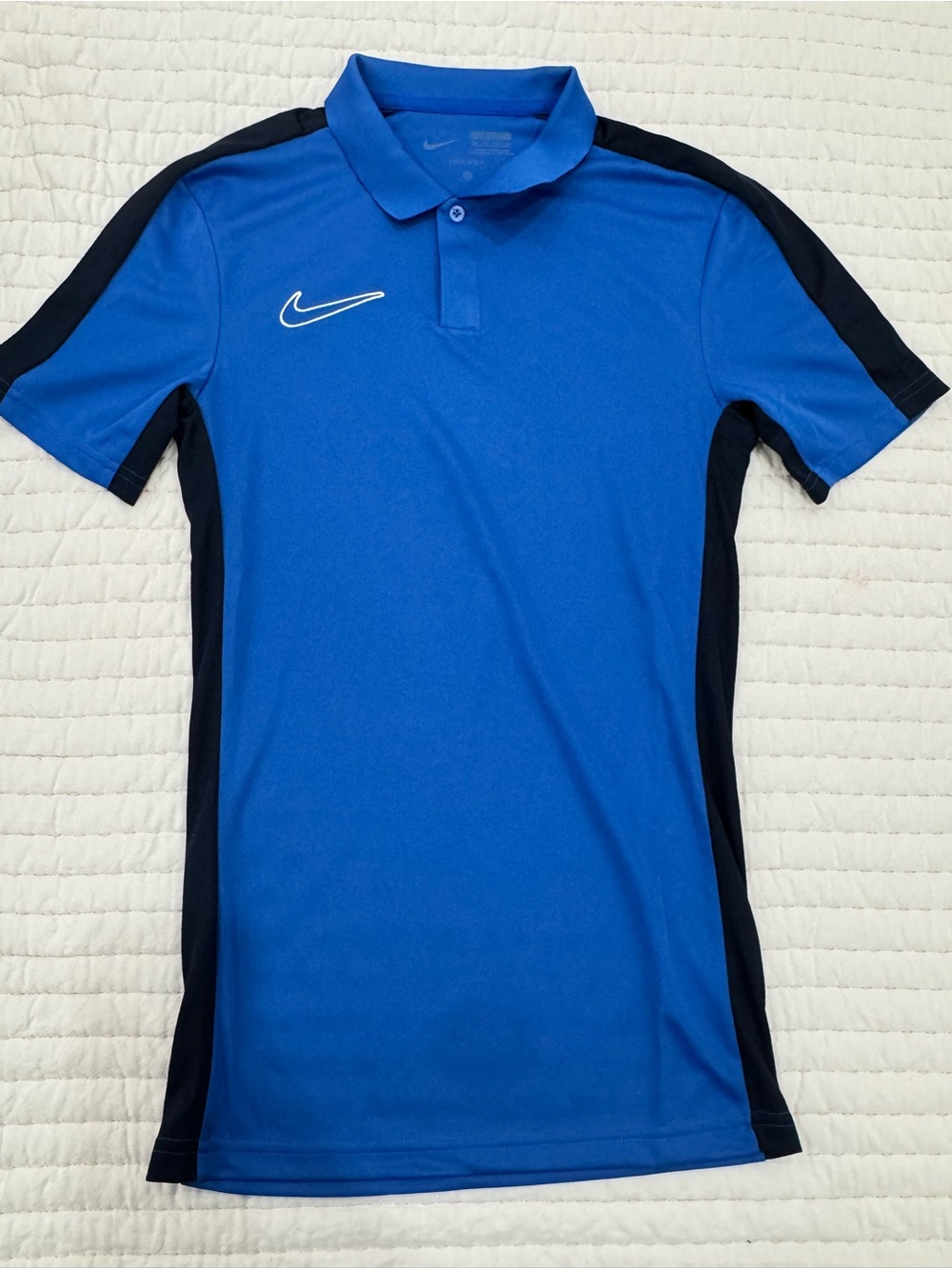 Nike kids Blue Polo Performance Shirt